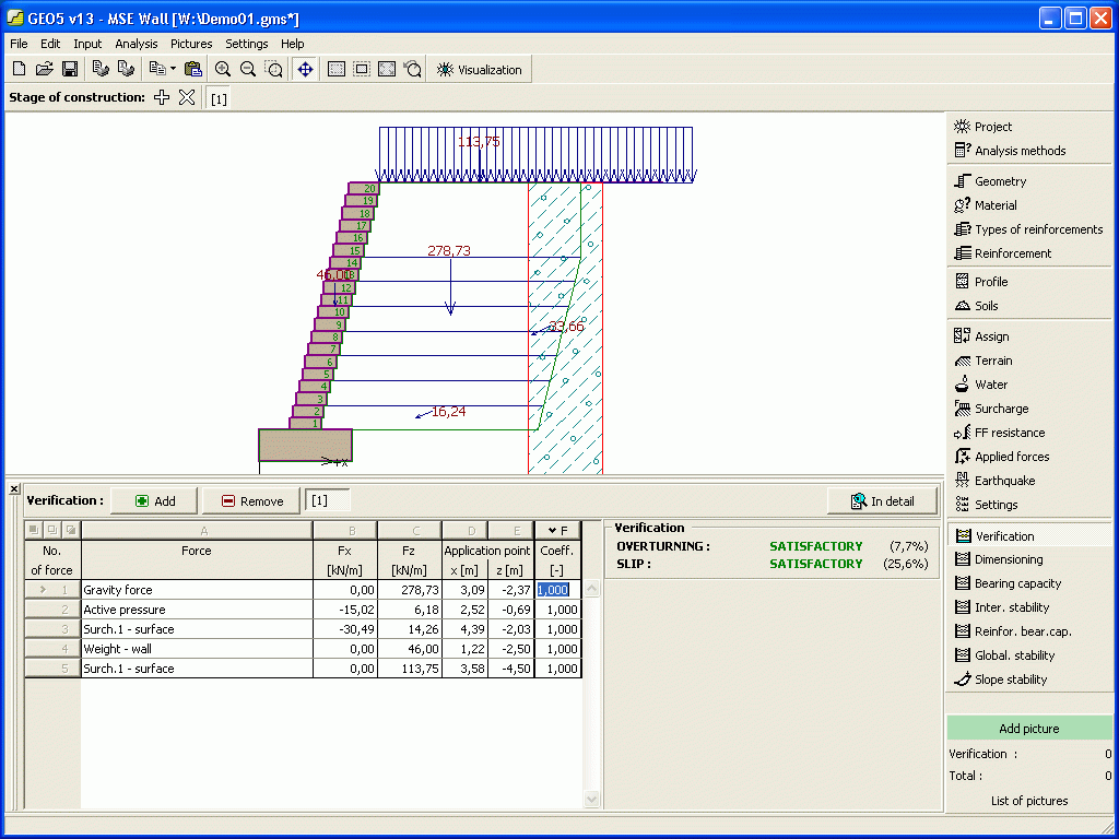 MSE Wall Design of Mechanically Stabilized Earth Walls Fine